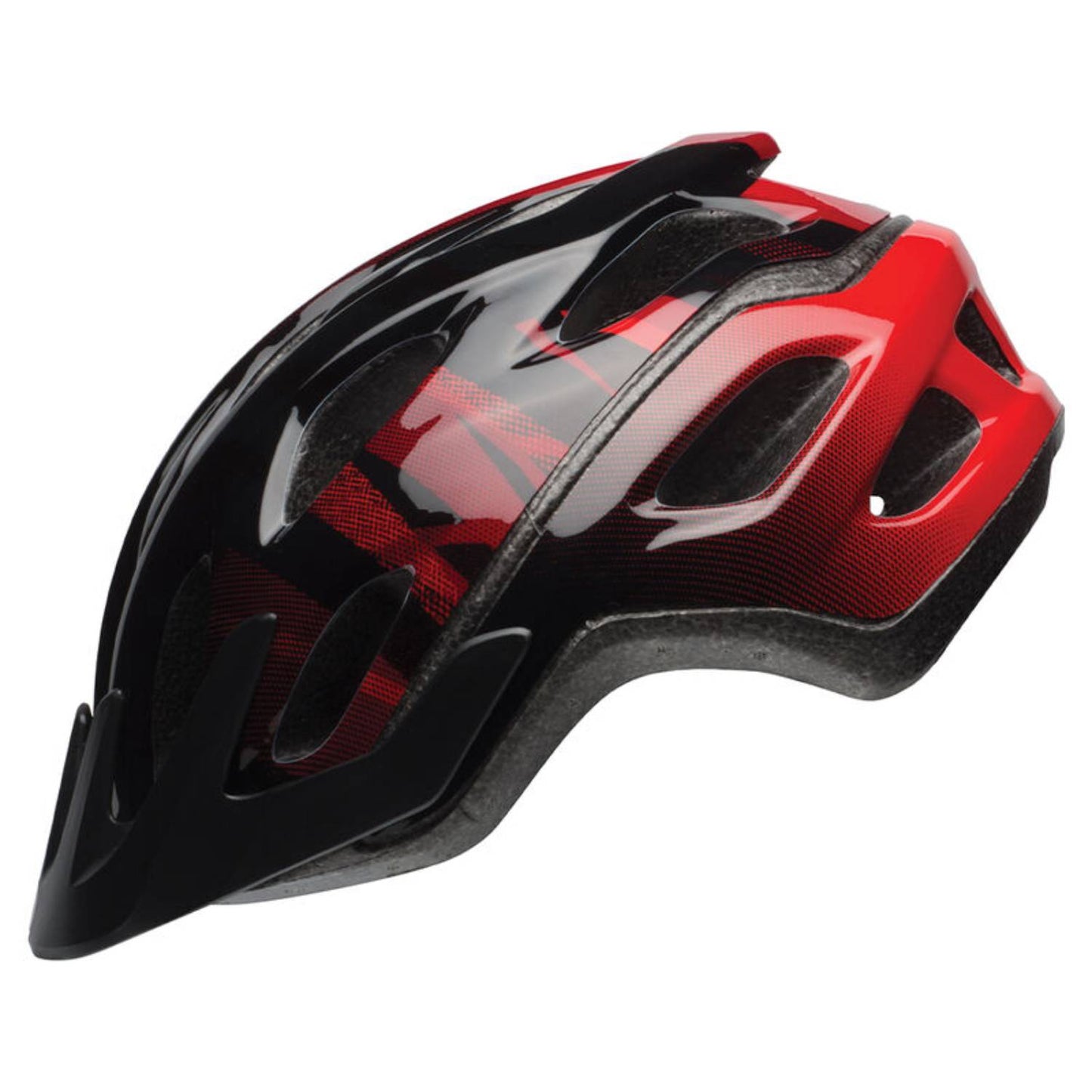 Casco de bicicleta Bell Sports Cadence, negro y rojo