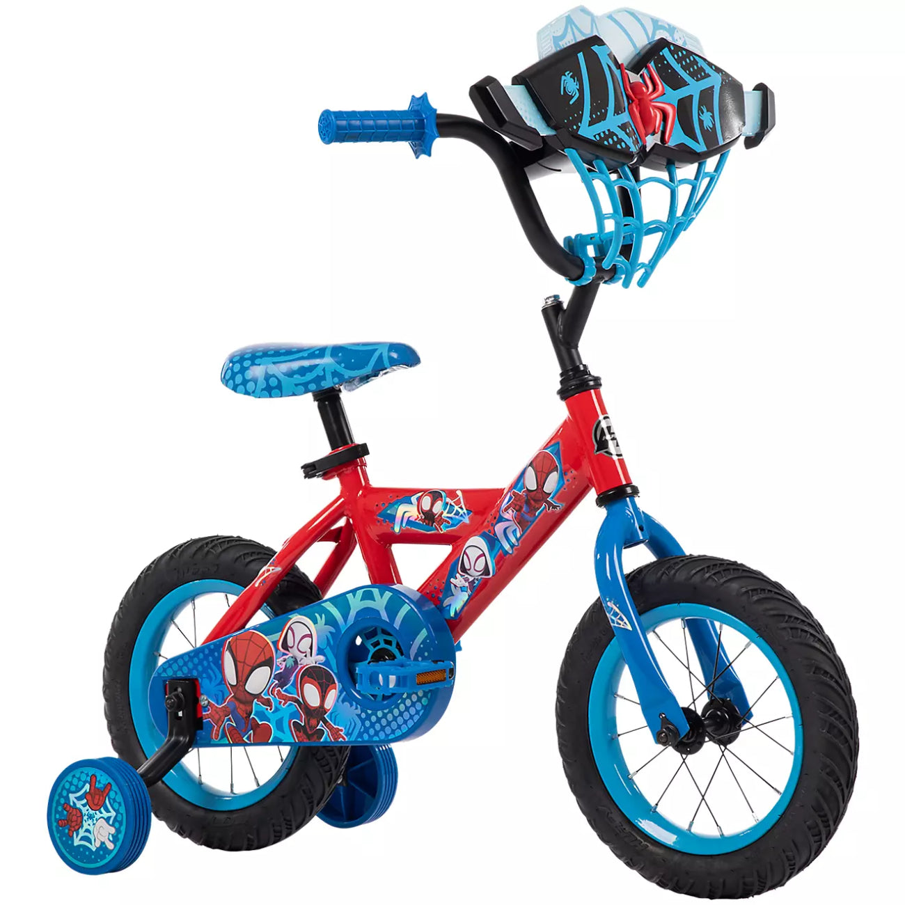 Bicicleta para niños de 12" Huffy Spidey y sus increíbles amigos