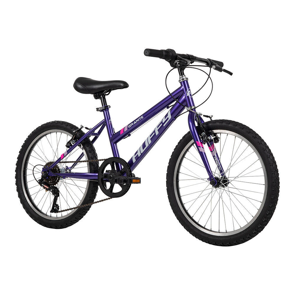 Bicicleta de montaña para niñas Huffy Granite de 20", color azul