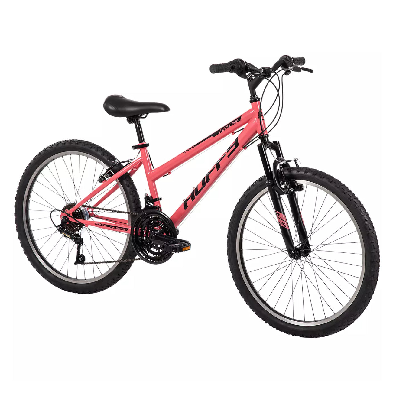 Huffy Incline 24" Women's Mountain Bike - Coral Pink