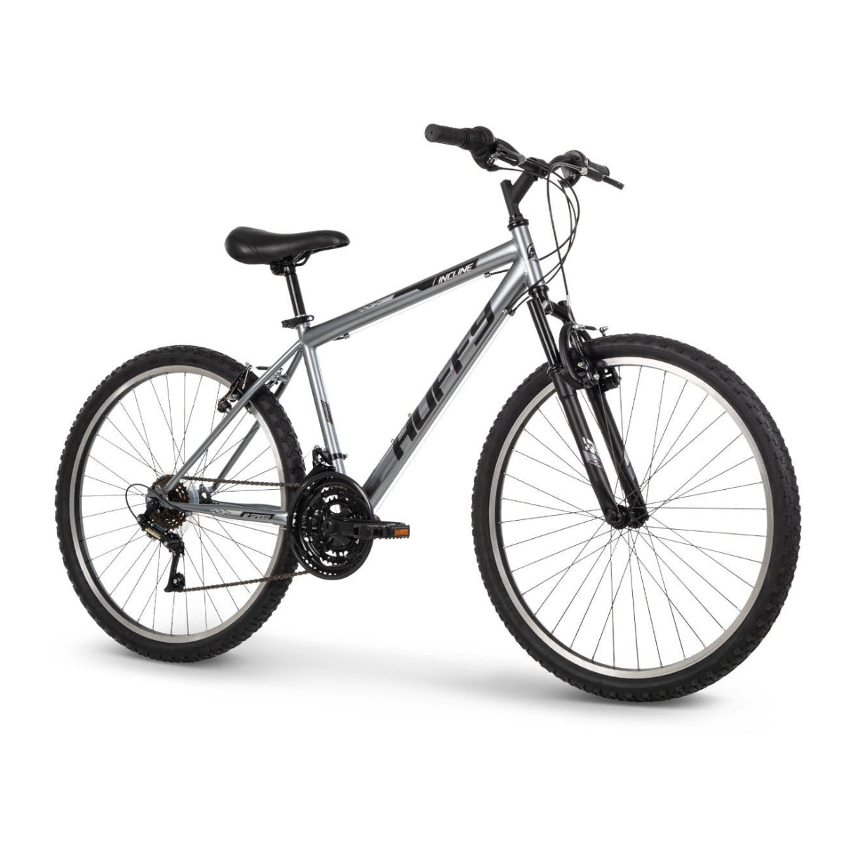 Huffy Incline Men's Hardtail Mountain Bike - Silver