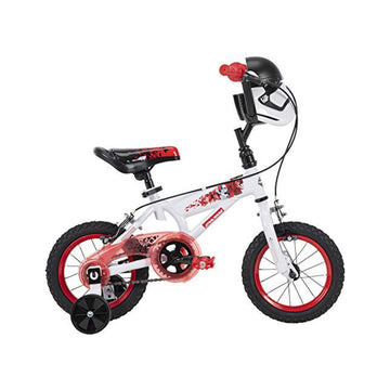Bicicleta infantil Huffy Star Wars Stormtrooper de 12" - Blanca