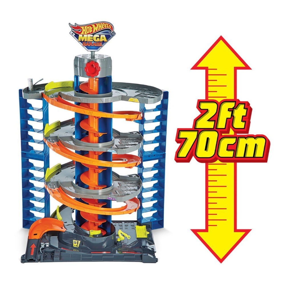 Juego de garaje Mega City de Hot Wheels