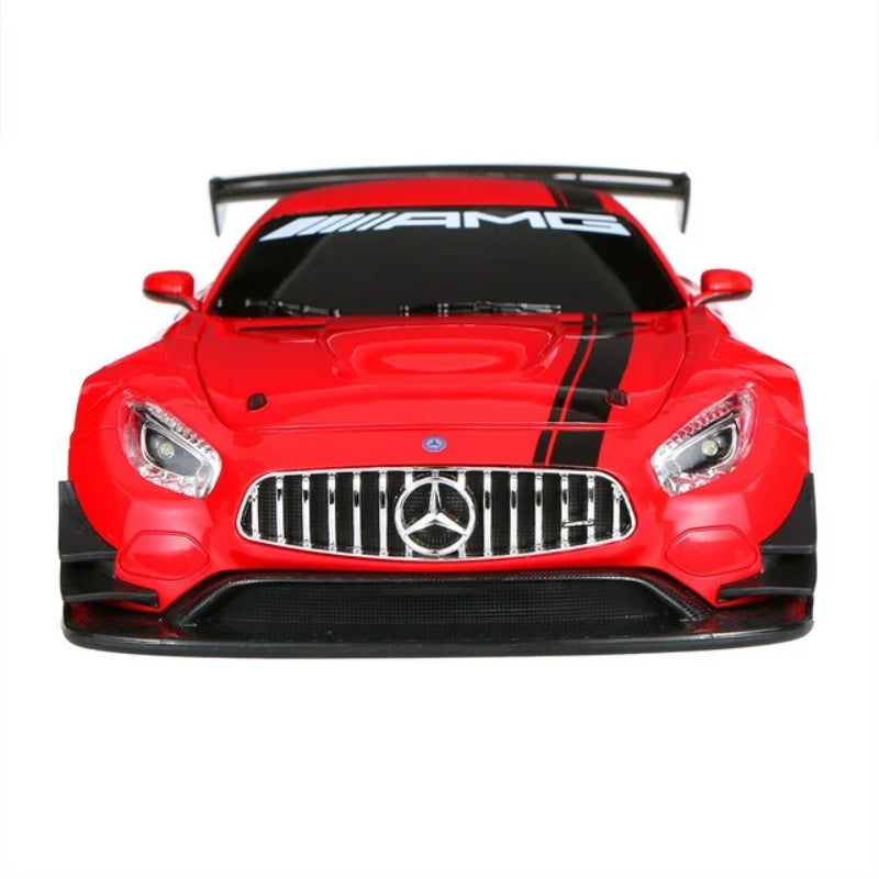 Juguete robot transformable a control remoto Mercedes-Benz AMG GT3 Rastar RC 1:14 - Rojo