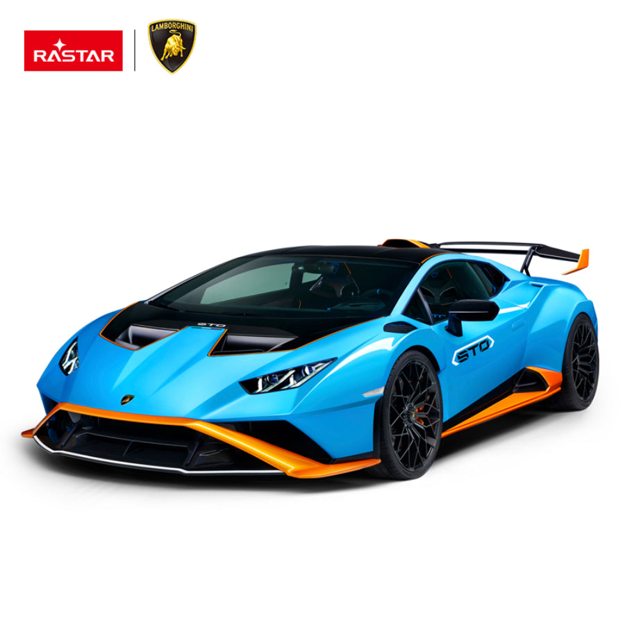 Rastar RC 1:14 Lamborghini Huracan STO Remote Control Toy Car - Blue