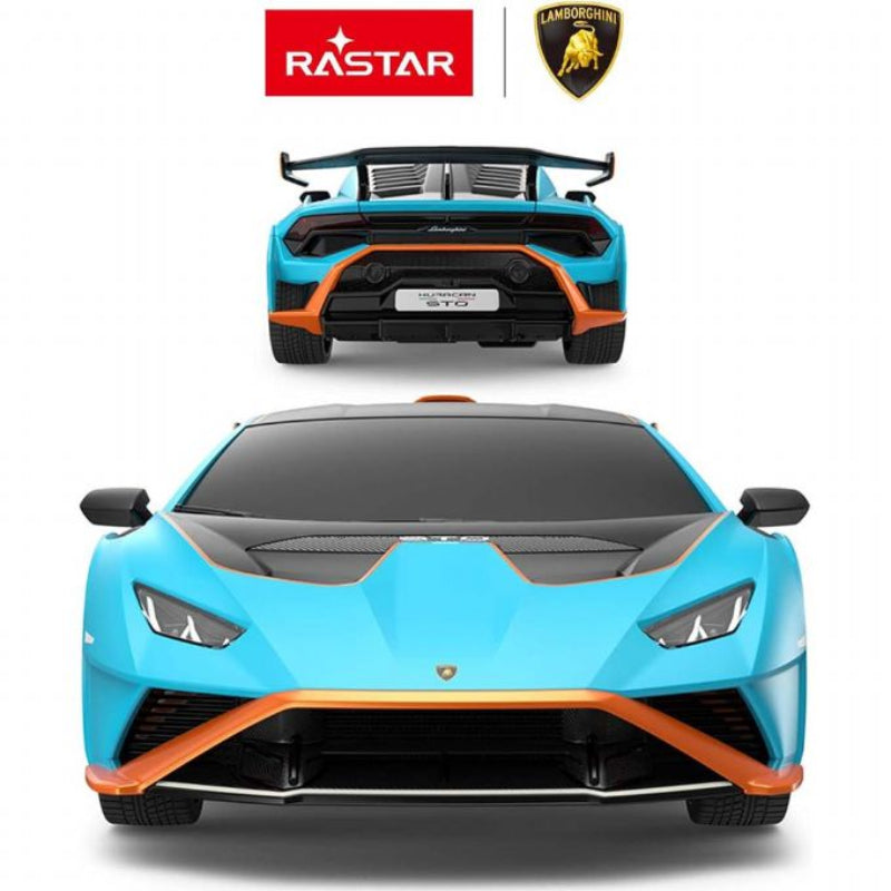 Rastar RC 1:24 Lamborghini Huracan STO Remote Control Toy Car - Blue