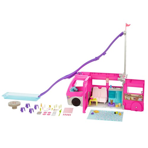 Barbie DreamCamper Vehicle Playset (64-Pieces)