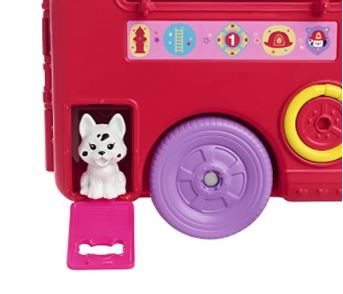 Barbie Chelsea Fire Truck Playset (17-Pieces)