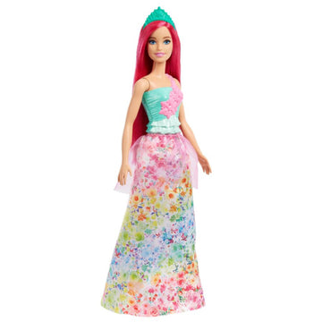 Muñeca Barbie Dreamtopia Princesa con cabello rosa oscuro