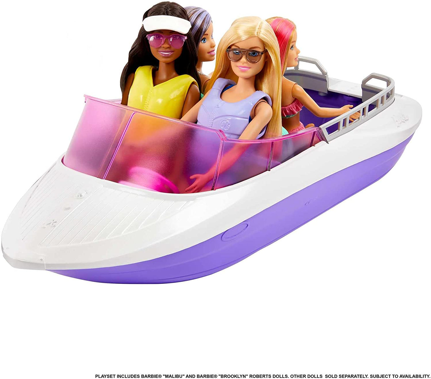 Barbie Mermaid Power Dolls, Boat and Accessories