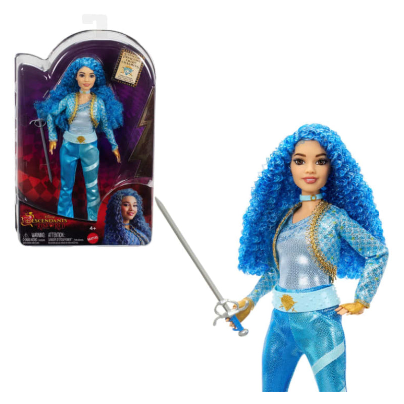 Disney Descendants: El ascenso de la princesa roja Chloe Muñeca encantadora Cenicienta y accesorios