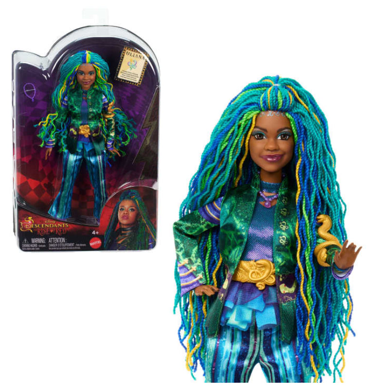 Disney Descendants: The Rise of Red Younger Sister of Ursula Uliana Doll & Accessories