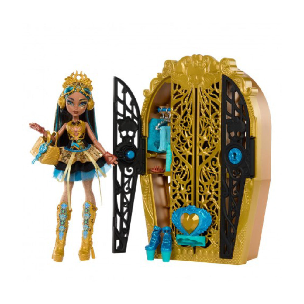 Juego de muñecas Cleo De Nile de Monster High Skulltimate Secrets Monster Mysteries