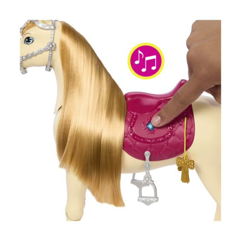 Caballo de juguete interactivo con accesorios Barbie Mysteries The Great Horse Chase