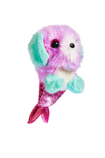 Paquete misterioso de la serie 4 de bebés sirena de Scruff-a-Luvs con estuche de transporte con forma de concha