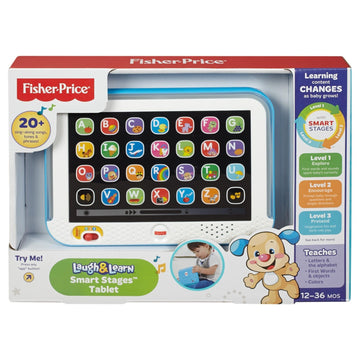 Fisher-Price Laugh & Learn Smart Stages Tablet - Assortment - Curacao