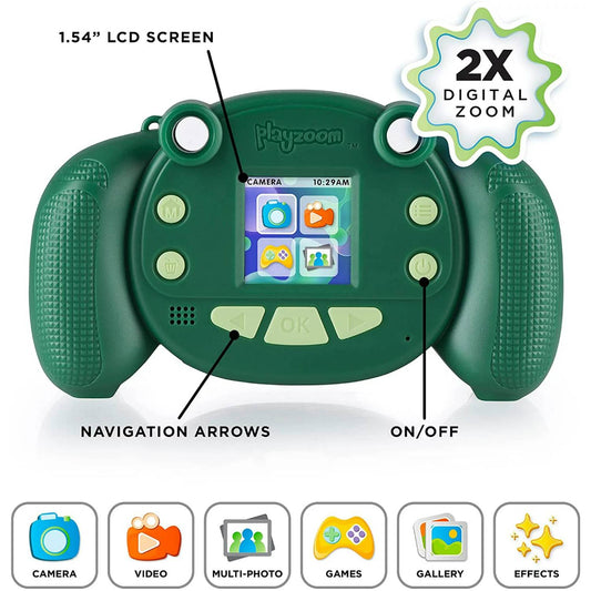 Cámara digital para niños PlayZoom Snapcam - Verde