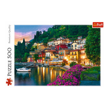 Rompecabezas de 500 piezas del lago de Como, Italia 