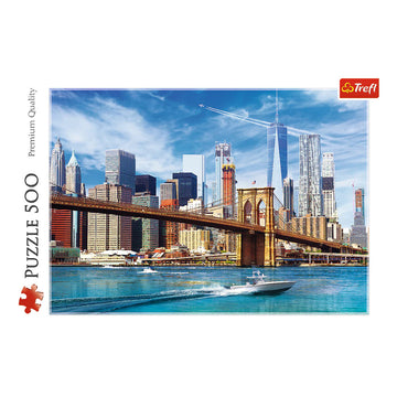 Trefl View of New York Jigsaw Puzzle (500-Pieces)