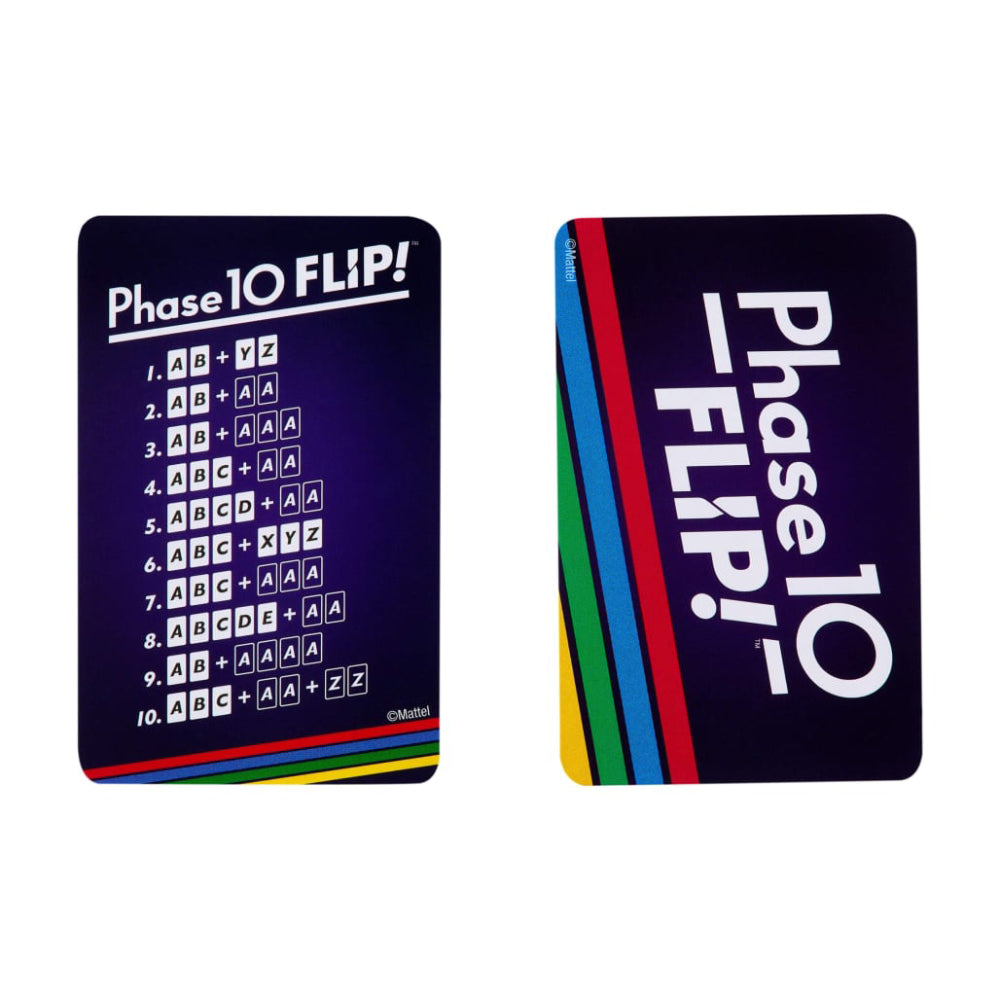 Tarjetas giratorias Mattel Phase 10 (112 unidades)