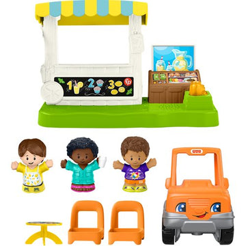 Puesto de limonada para niños Little People de Fisher-Price (2 piezas)