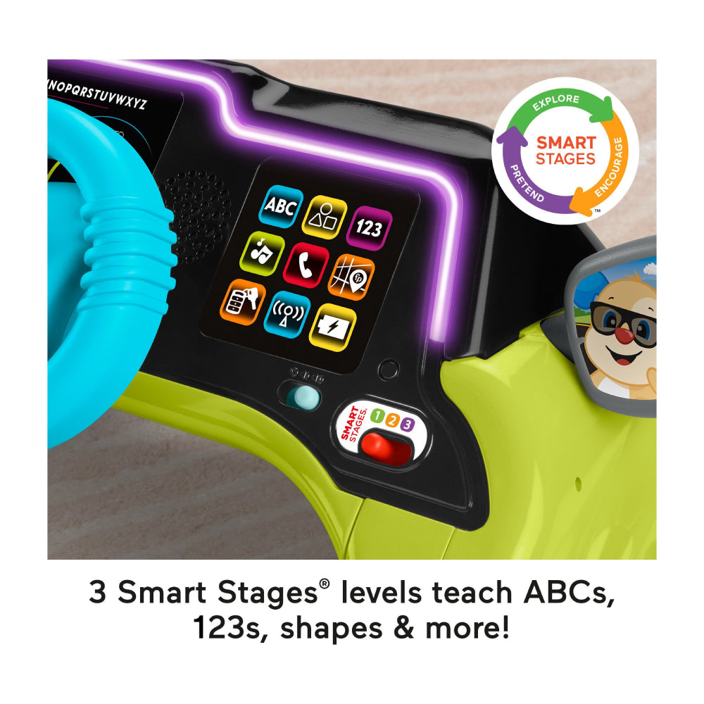 Centro de actividades para conductores Fisher-Price Laugh &amp; Learn Sit &amp; Steer