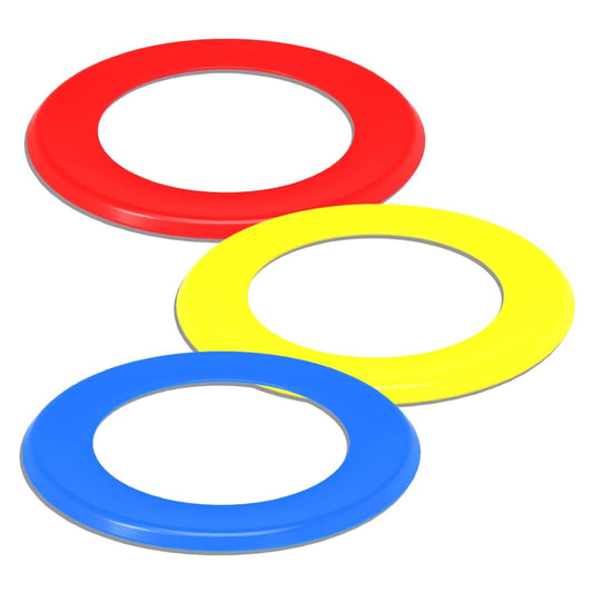 ¡Bum! ¡Oh, oh!
 Frisbee de 16" con punta de gancho para golf, multijugador
 juego - Multicolor