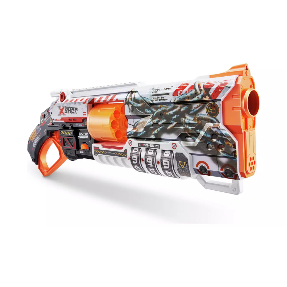 X-Shot Skins Lock Blaster with 16 Darts