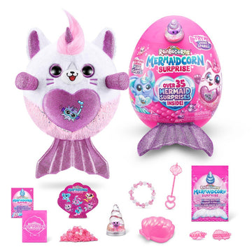 Peluche coleccionable Mermaidcorn Surprise Serie 7 de Rainbocorns (surtido)