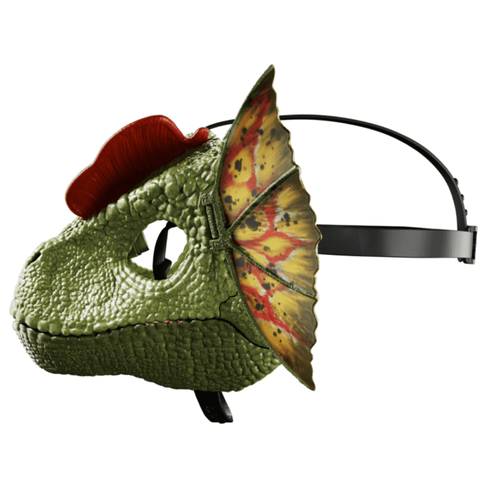 Jurassic World Dilophosaurus Role Play Mask with Sound and Frill