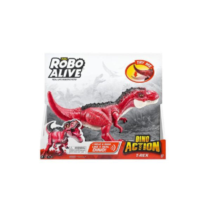 Robo Alive Dino Action Series 1 T-Rex Robotic Dinosaur Toy - Red