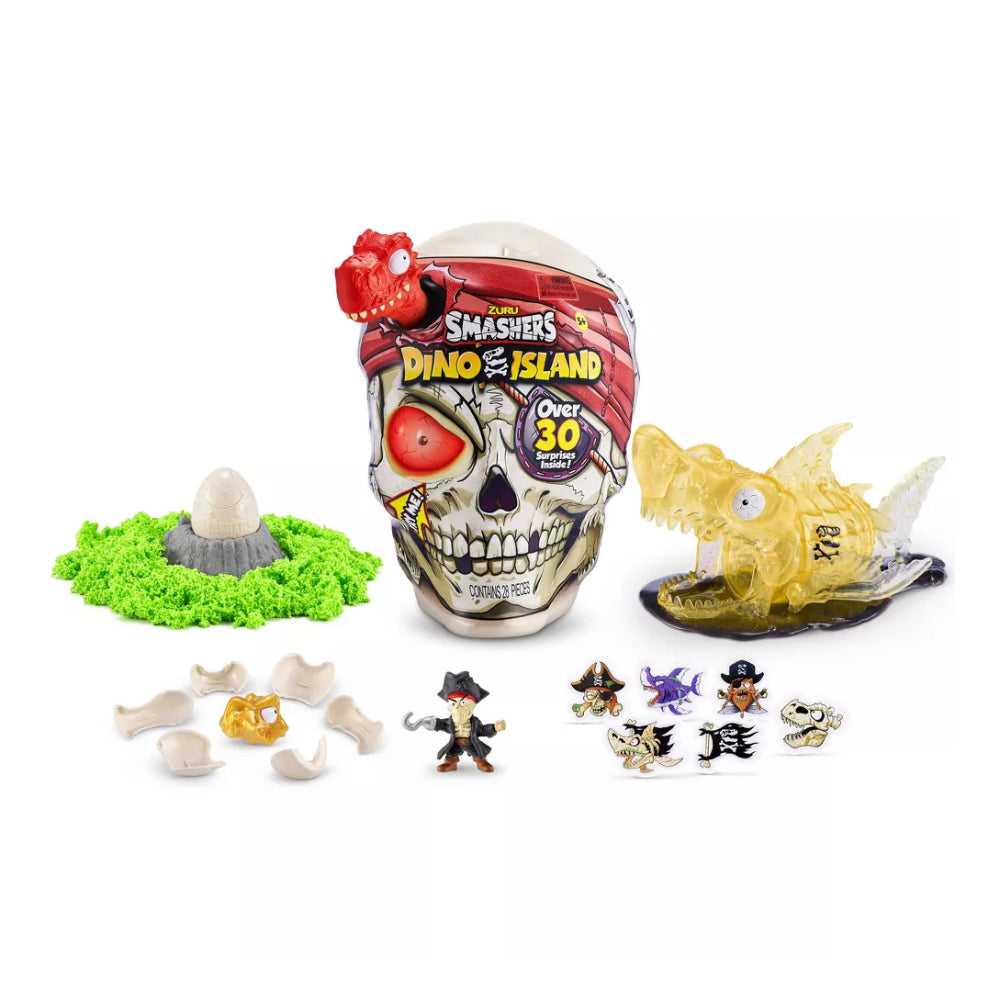 Smashers Dino Island Giant Skull, Multicolor