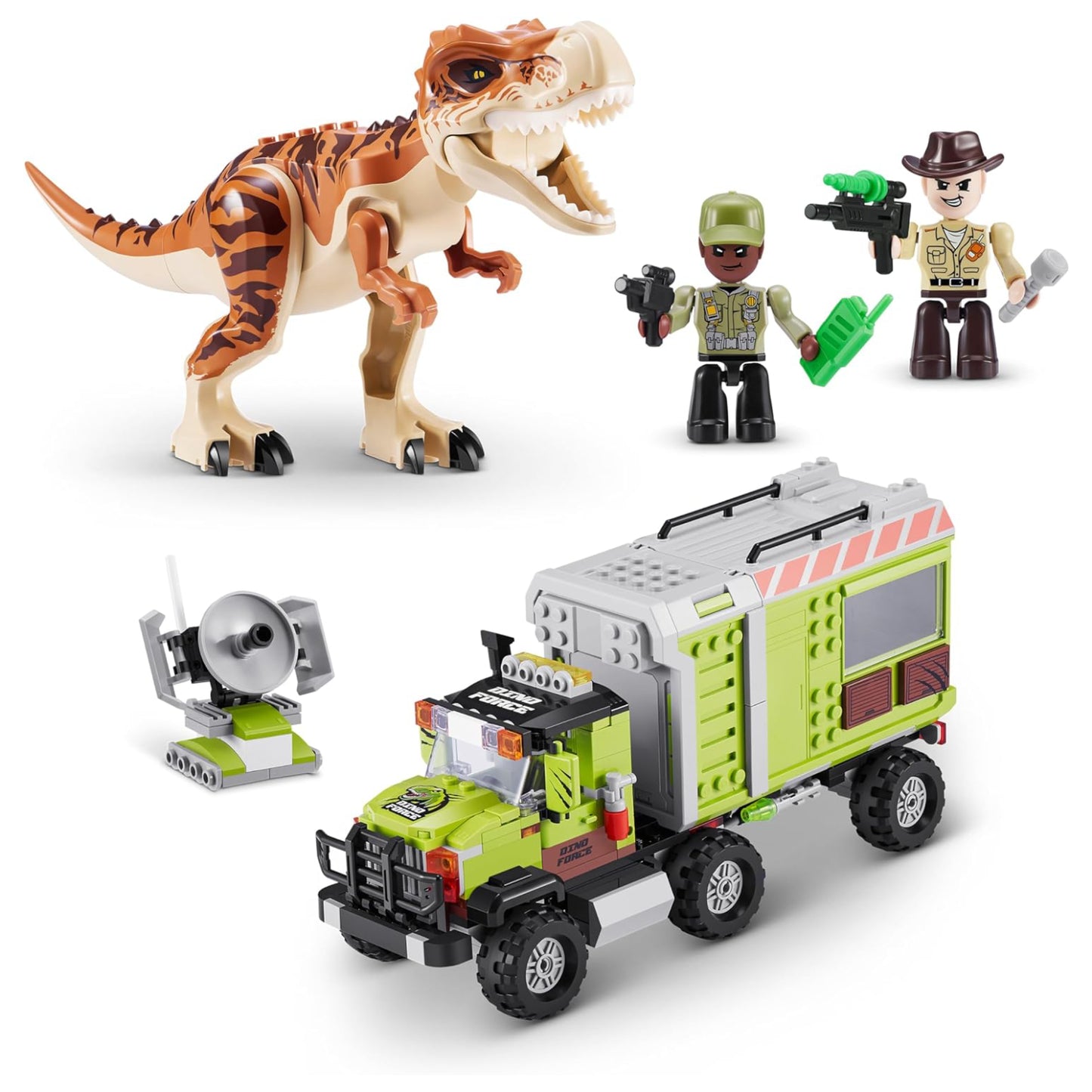 Max Build Dino Adv Trex Attack 304 pieces Building Bricks Toys