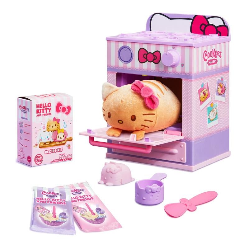 Juego de horno interactivo de Hello Kitty y sus amigos de Cookeez Makery (surtido)