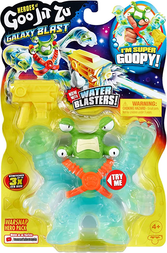 Paquete de héroes de la temporada 6 de Heroes of Goo Jit Zu: Galaxy Blast (surtido)