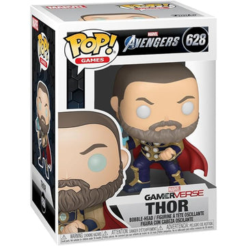 Figura de Thor (traje tecnológico Stark) del juego Funko Marvel Avengers
