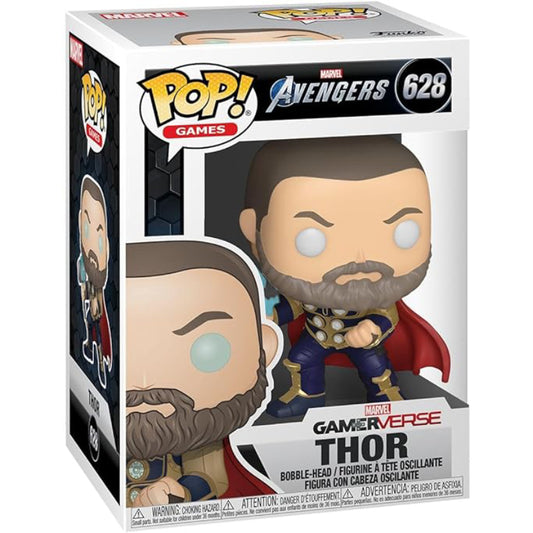 Figura de Thor (traje tecnológico Stark) del juego Funko Marvel Avengers