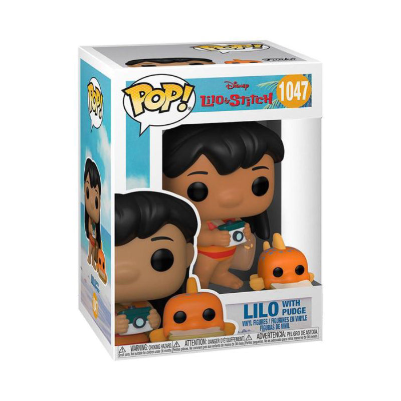 Figura de Lilo y Stitch de Disney Funko Pop! con Pudge