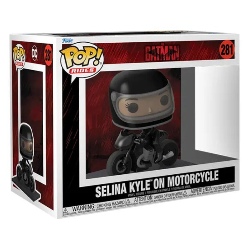 Funko Pop! Rides The Batman Selina Kyle on Motorcycle Figure