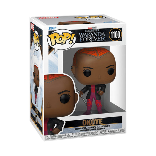Figura Funko Pop! Marvel Pantera Negra Wakanda Forever Okoye