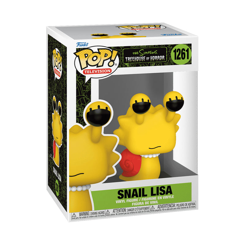 Funko Pop! TV The Simpsons S9 Treehouse of Horror Snail Lisa Figure