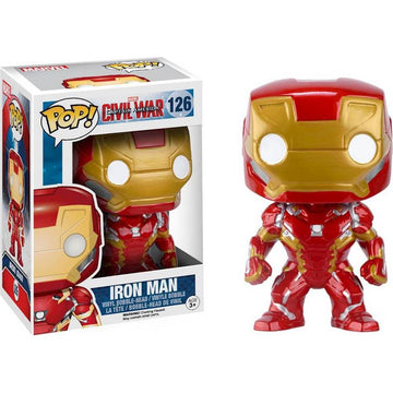 Figura de Iron Man de Marvel Civil War de Funko Bitty Pop!