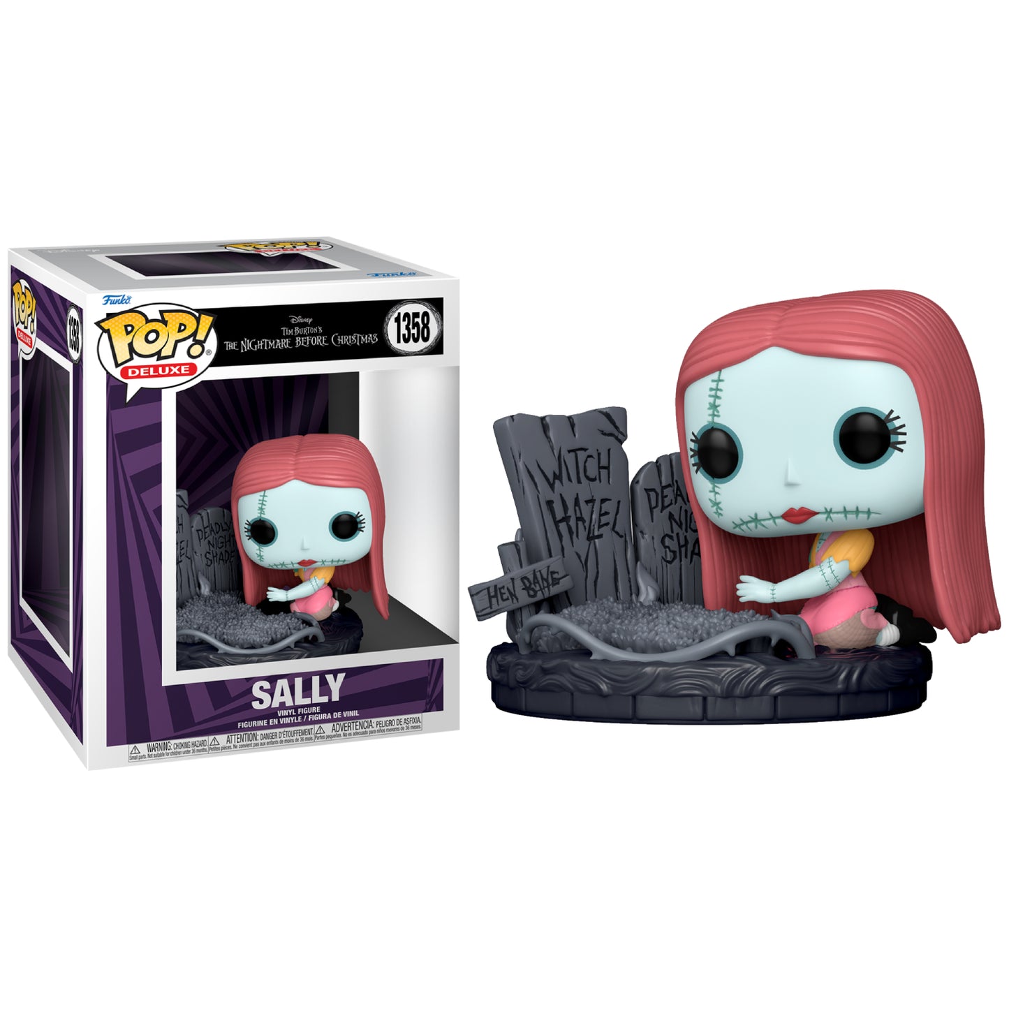 Funko Pop! The Nightmare Before Christmas Sally with Gravestone Figure