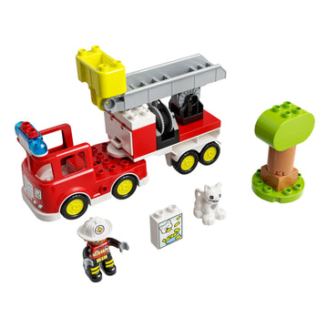 Juego de construcción de camión de bomberos LEGO Duplo (21 piezas)