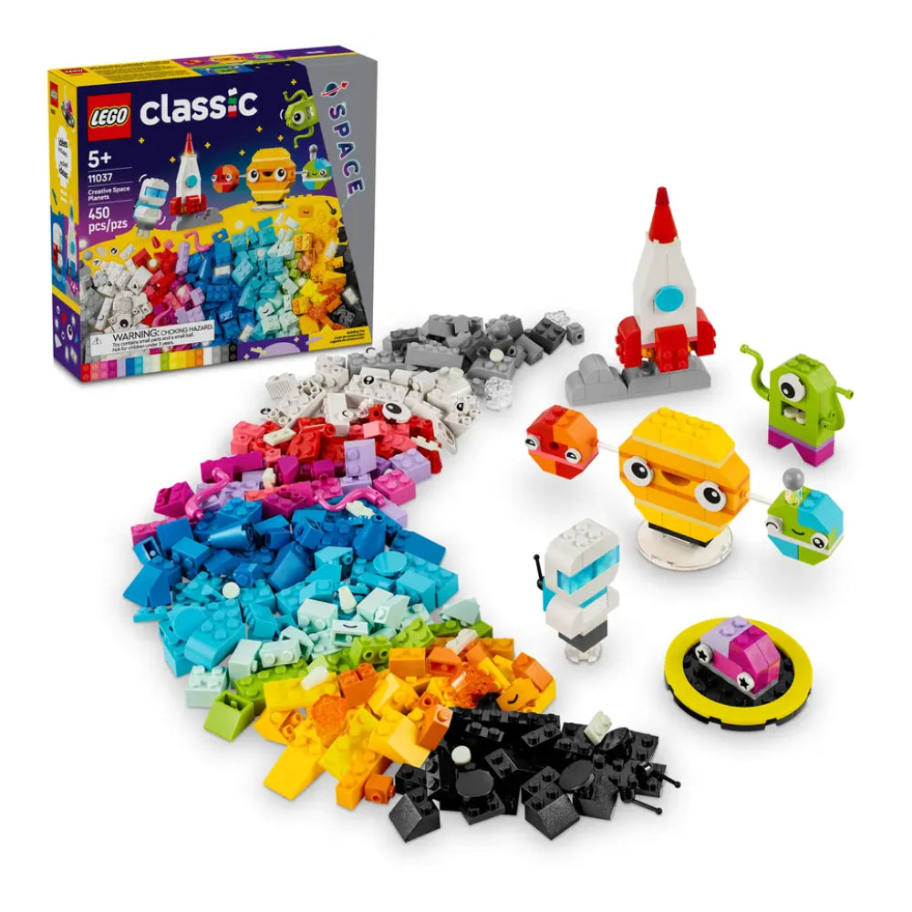 LEGO Classic Creative Space Planets (450-Pieces)