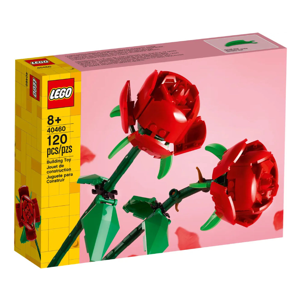 LEGO Roses Building Toy Set (120-Pieces)