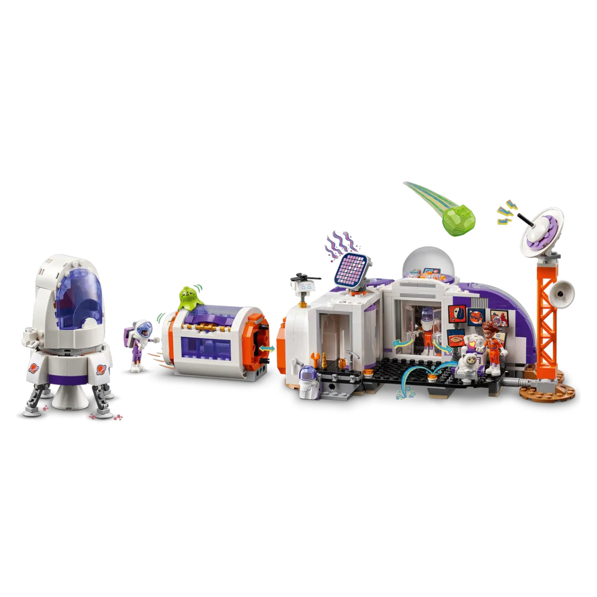 LEGO Friends - Base espacial y cohete en Marte (981 piezas)