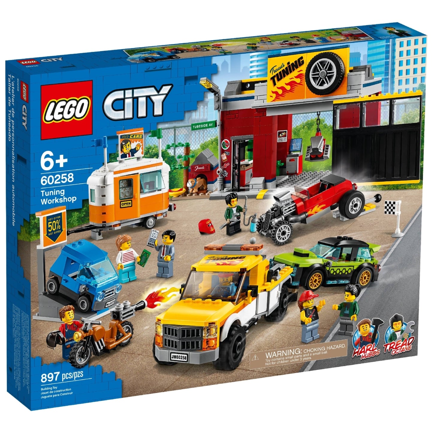 LEGO City Tuning Workshop Toy Car Garage 60258 - Curacao