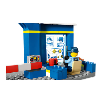 Juego de construcción de juguetes LEGO City Police Station Chase (172 piezas)