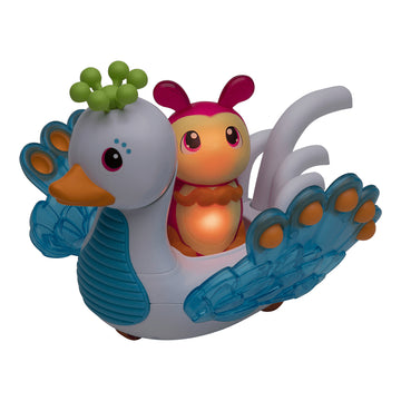Juguetes para hacer pop, empujar y rodar Hugbug y Harmony de PlayMonster Playskool Glo Friends